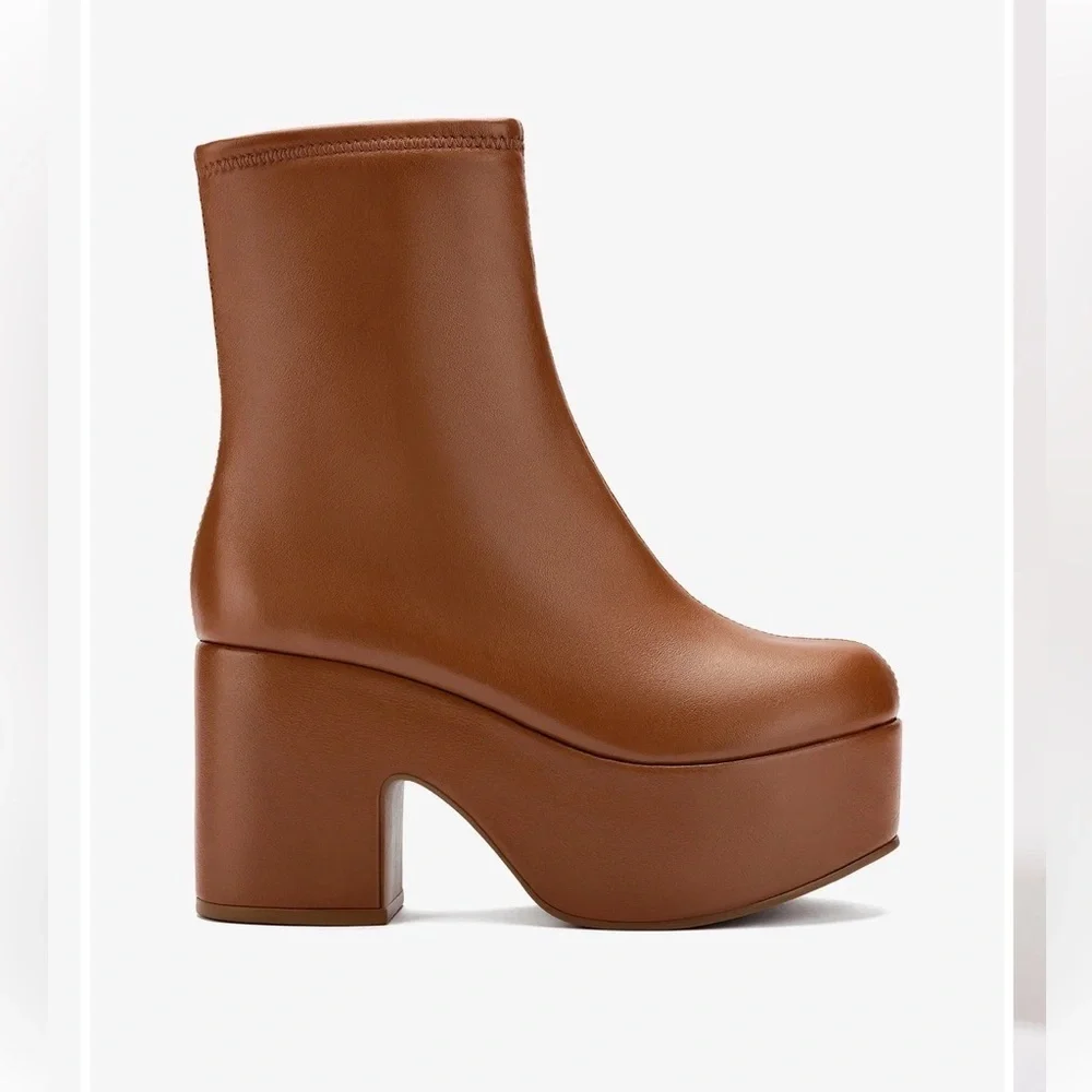 Larroude Miso‎ Platform Boots Size 5